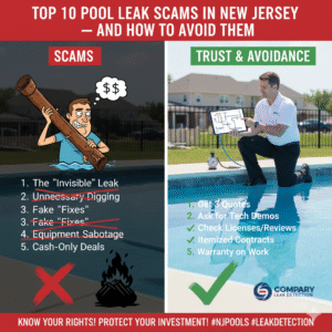 Pool Diver Scams in monmouth, ocean, mercer, and middlesex nj