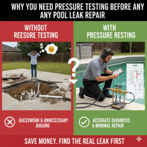 Why You Need Pressure Testing Before Any Pool Leak Repair