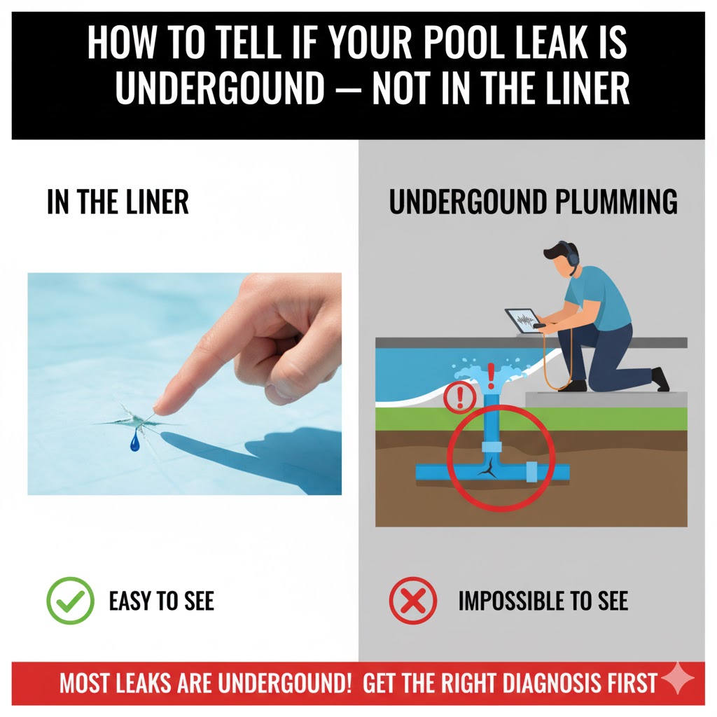 Pool Divers in NJ Cant Find All Leaks In Pools